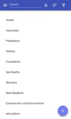 Personality traits android App screenshot 13